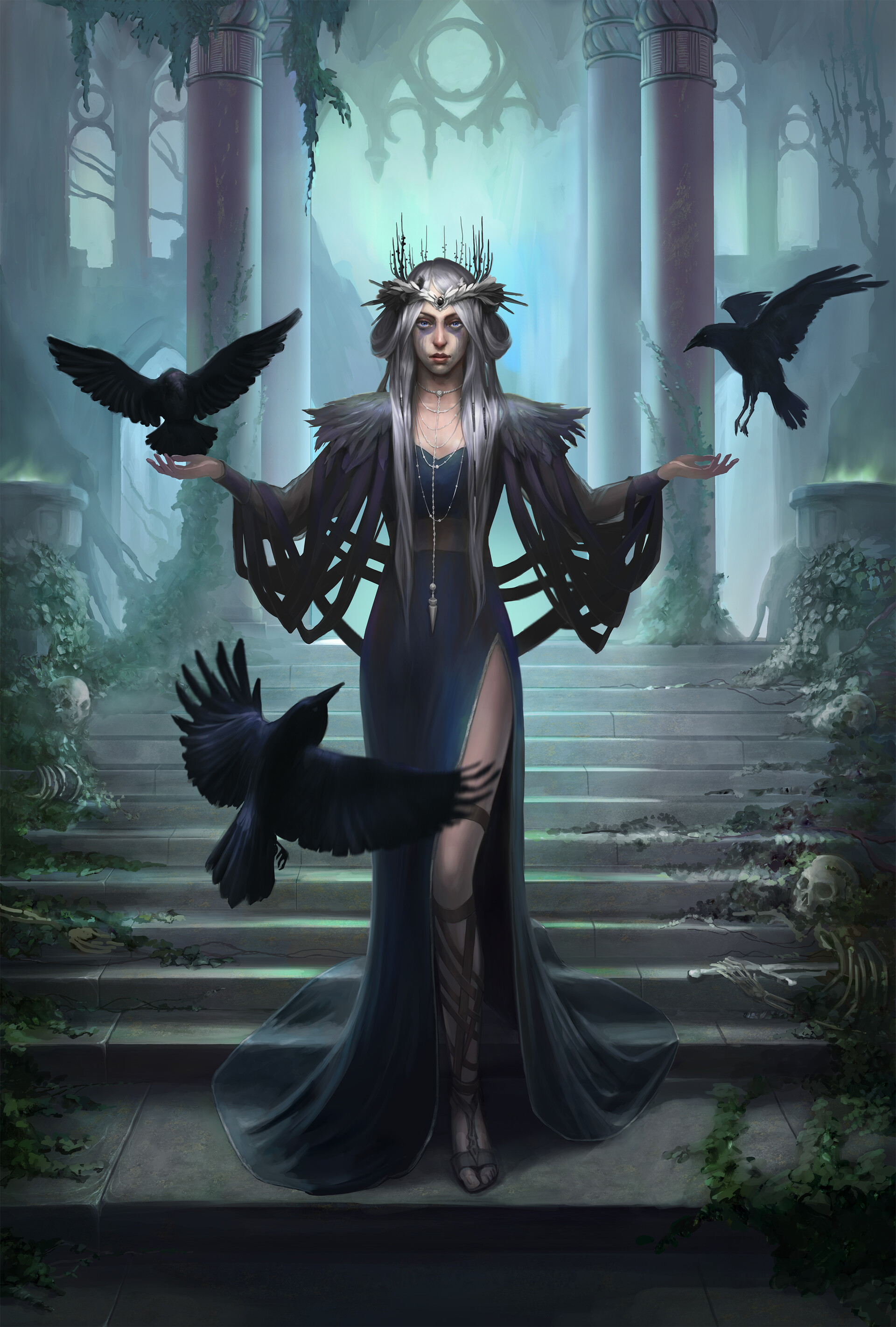 Morrigan Celtic Costume Morrigan Celtic Costume