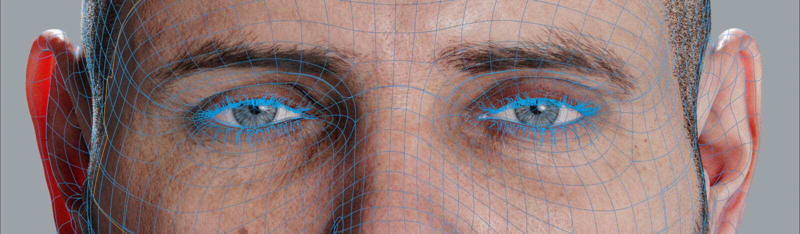 Close up Wireframe