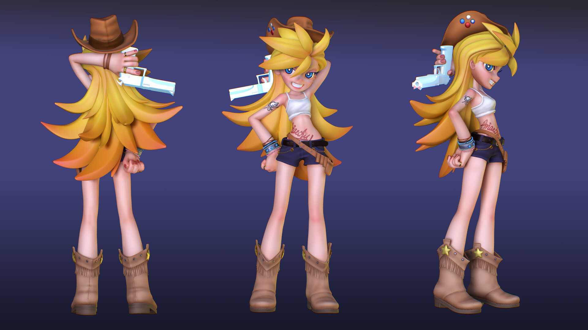 Jey Sun Panty Anarchy From "Panty Stocking with Garterbelt"