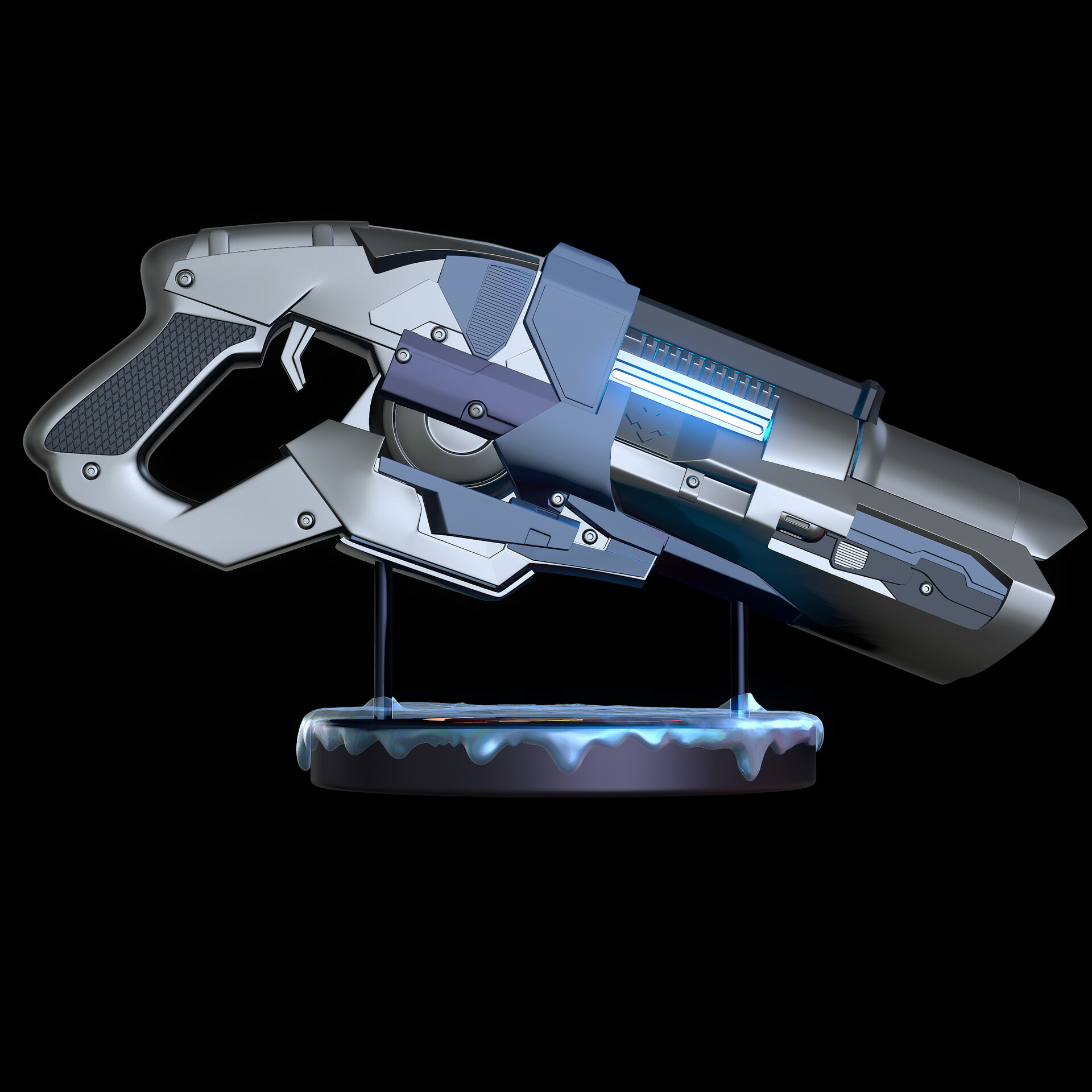ArtStation The Flash CW Freeze Gun