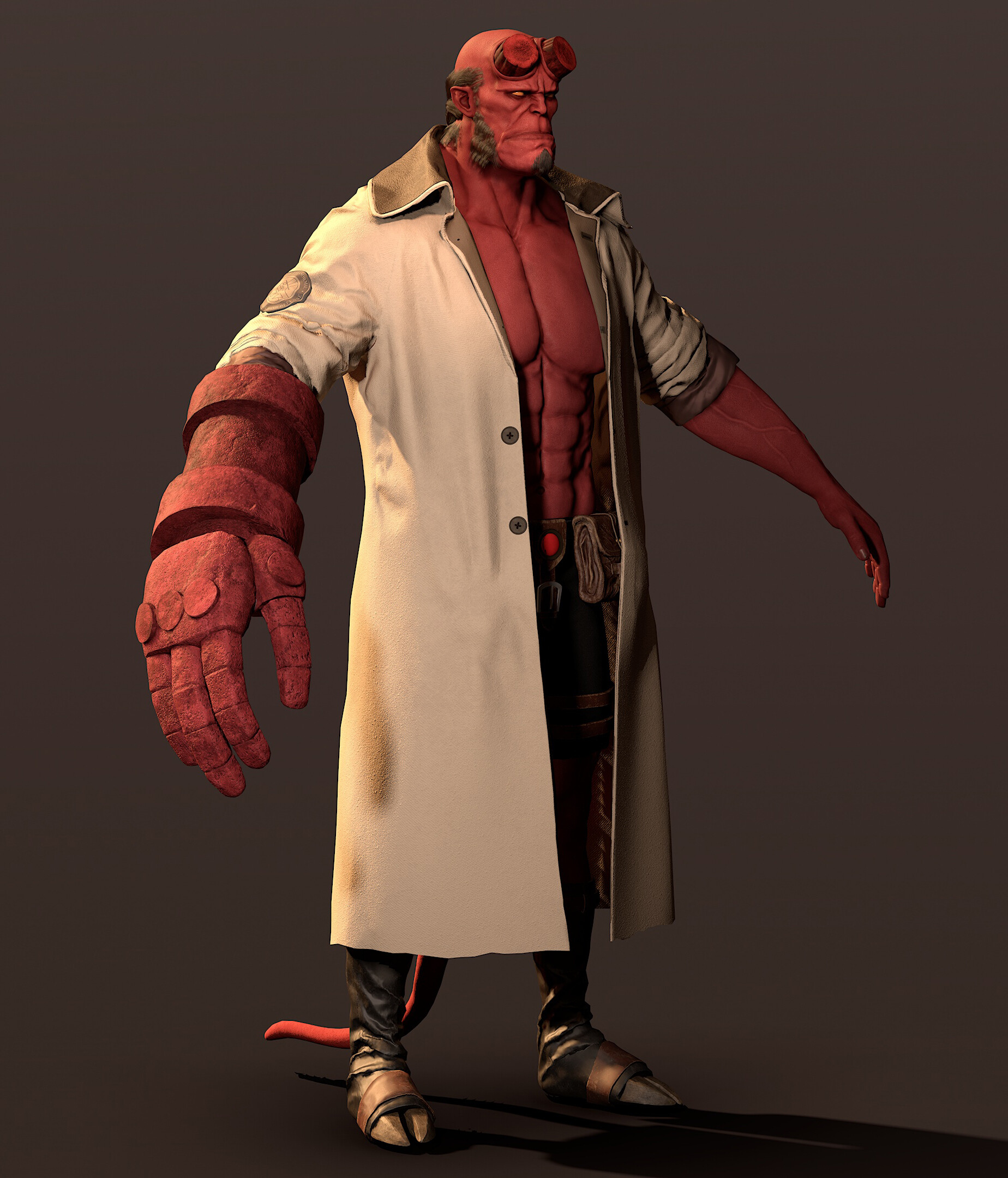 Artstation Hellboy Fan Art