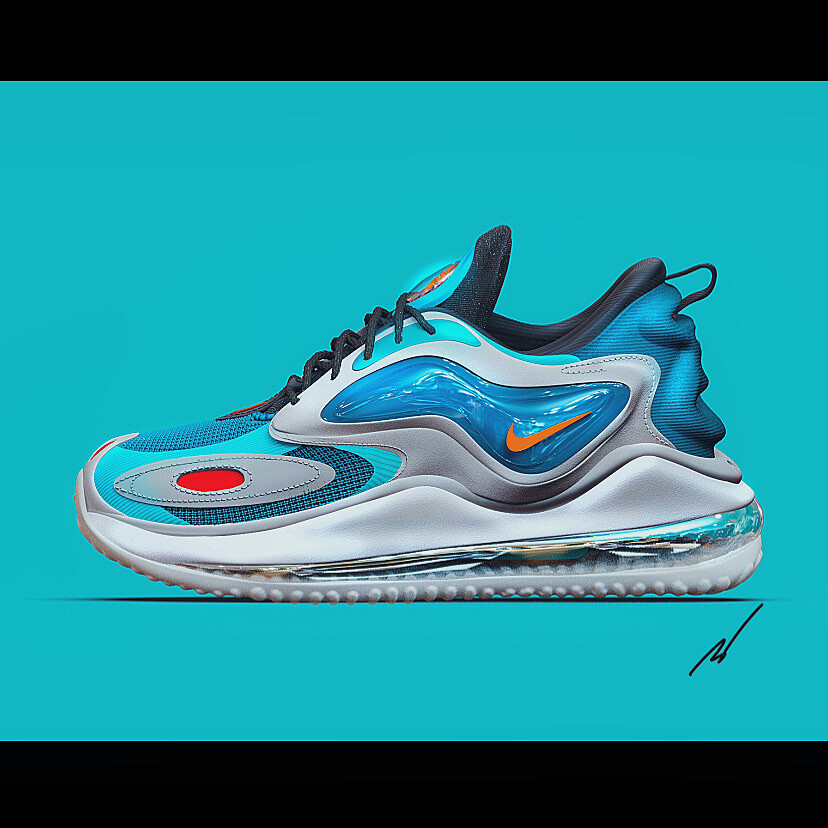 Nike air max p720 3d model online