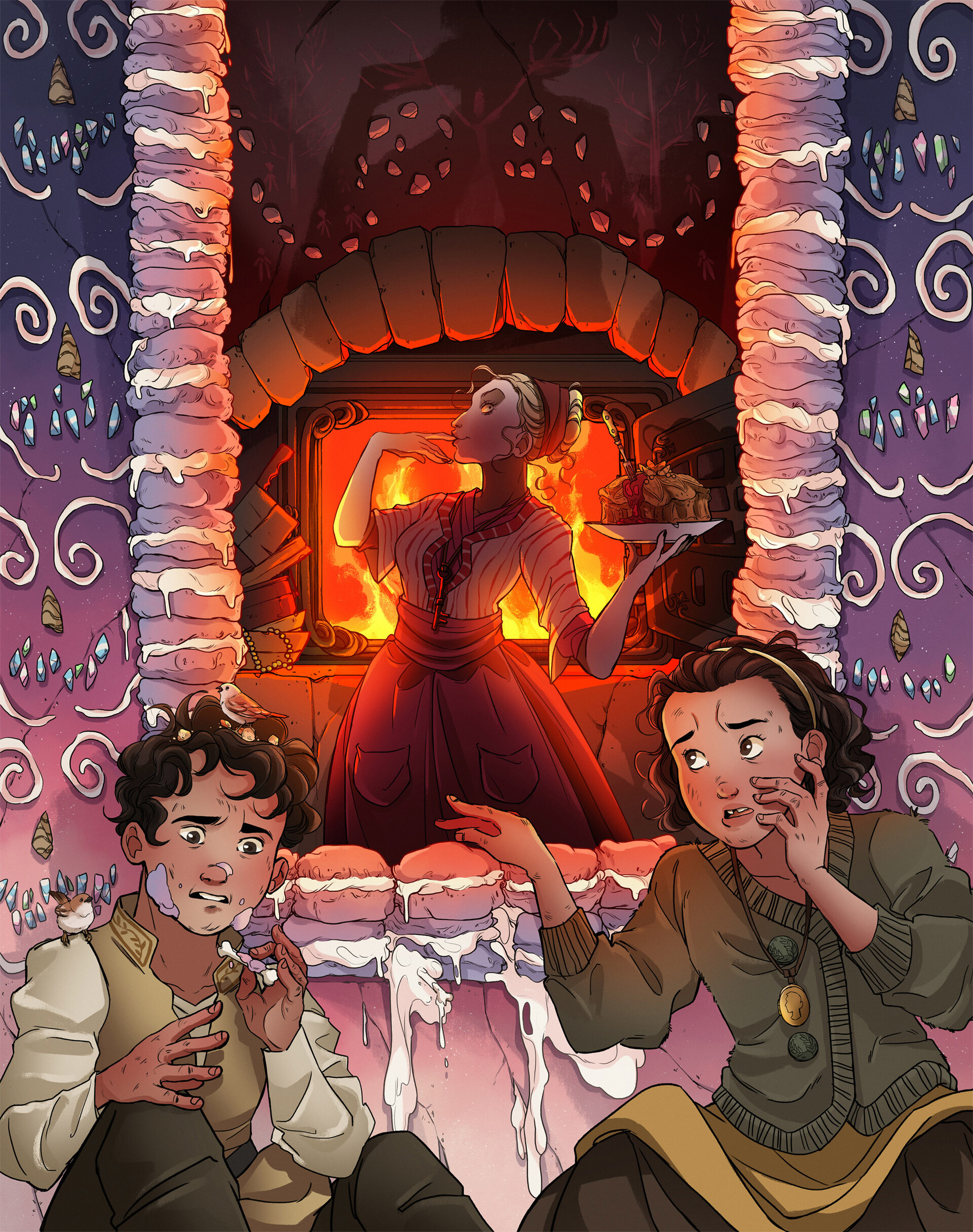 ArtStation Hansel and Gretel Fairy Tale Illustration