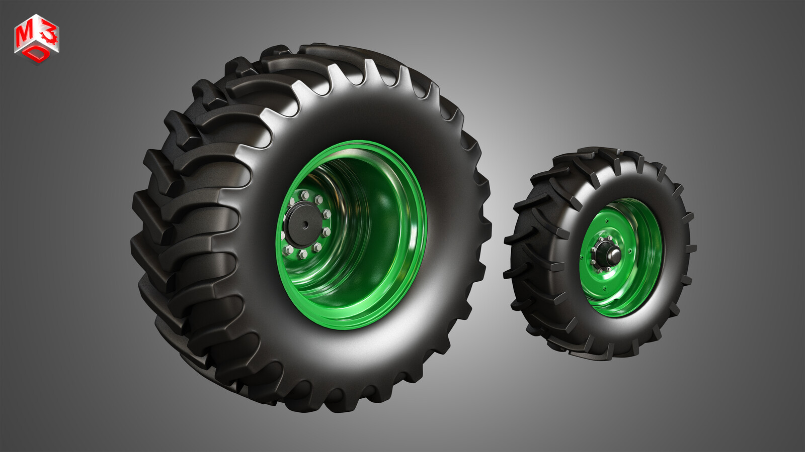 Tractor Tires and Rims - T03
