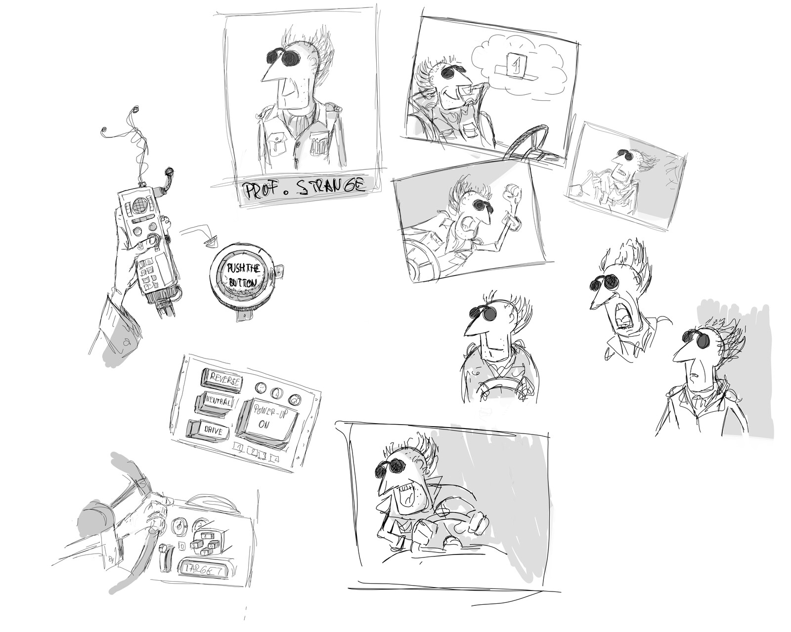 Explorations of facial expressions