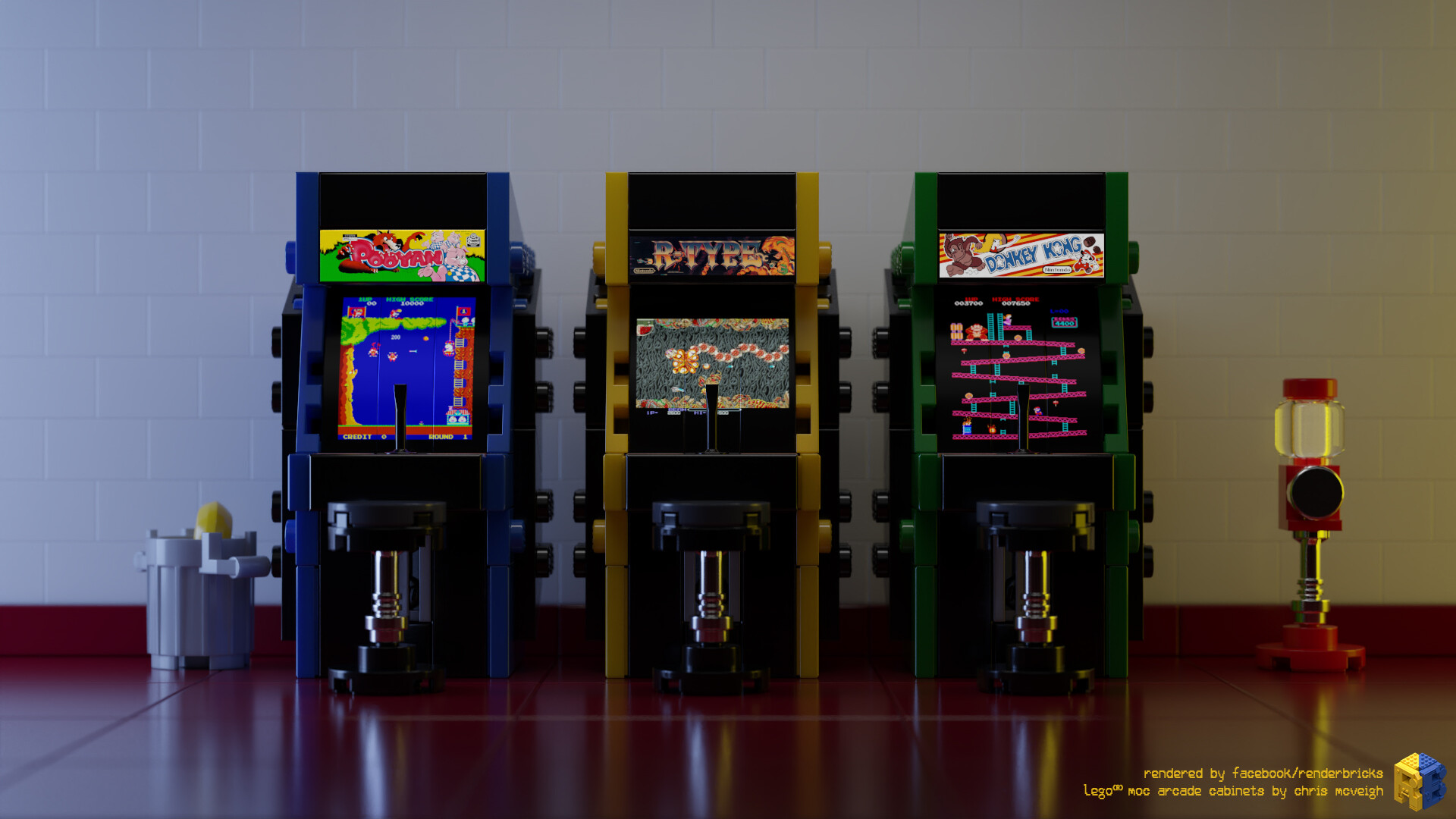 Lego sales arcade moc
