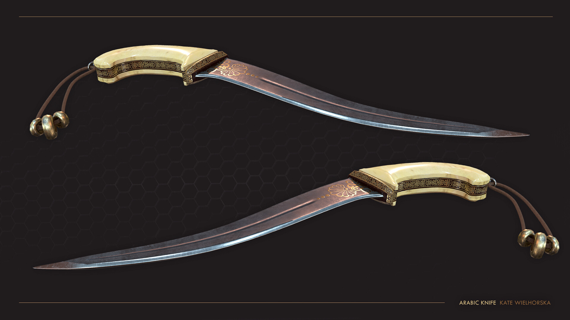 Kate Wielhorska Arabic knife