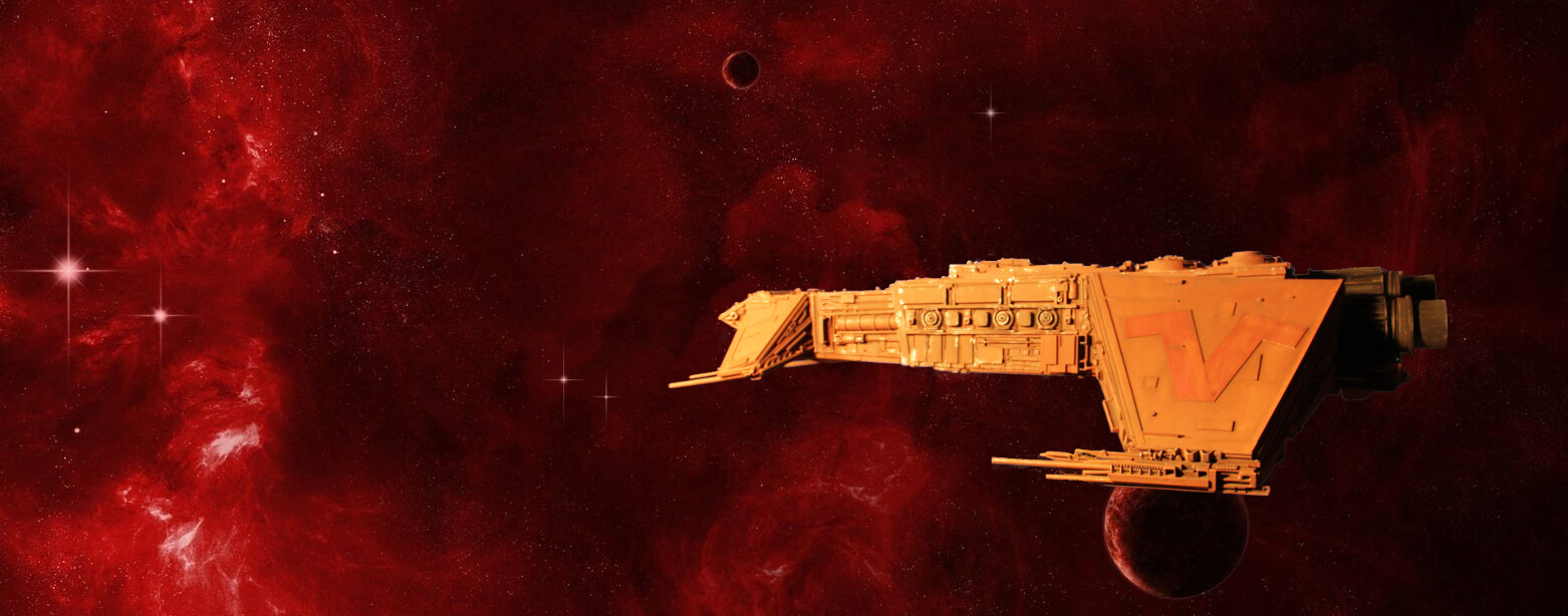 Warship composite with Gimp software.