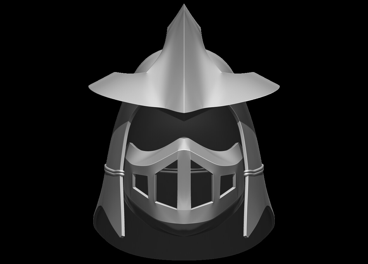 ArtStation Shredder TMNT movie helmet