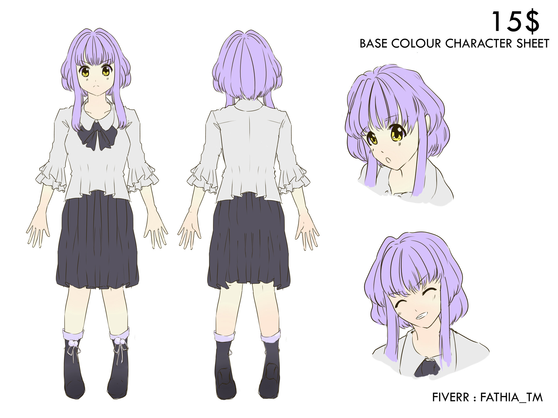 Artstation Character Design Sheet Fathia Tyas Madani Welcome to anime characters database. artstation