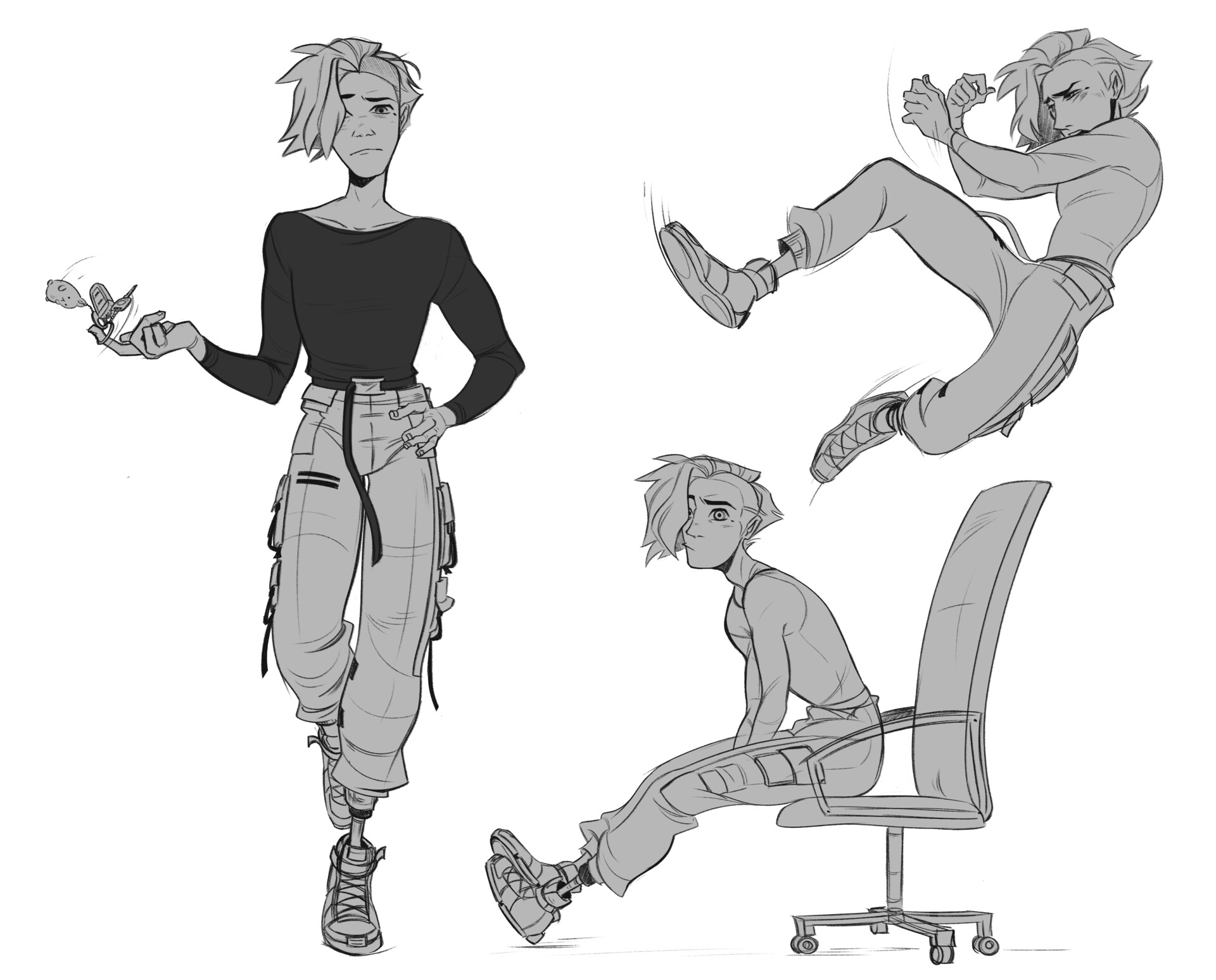 Character Design Poses Male Character Poses Vector Art, Icons, And