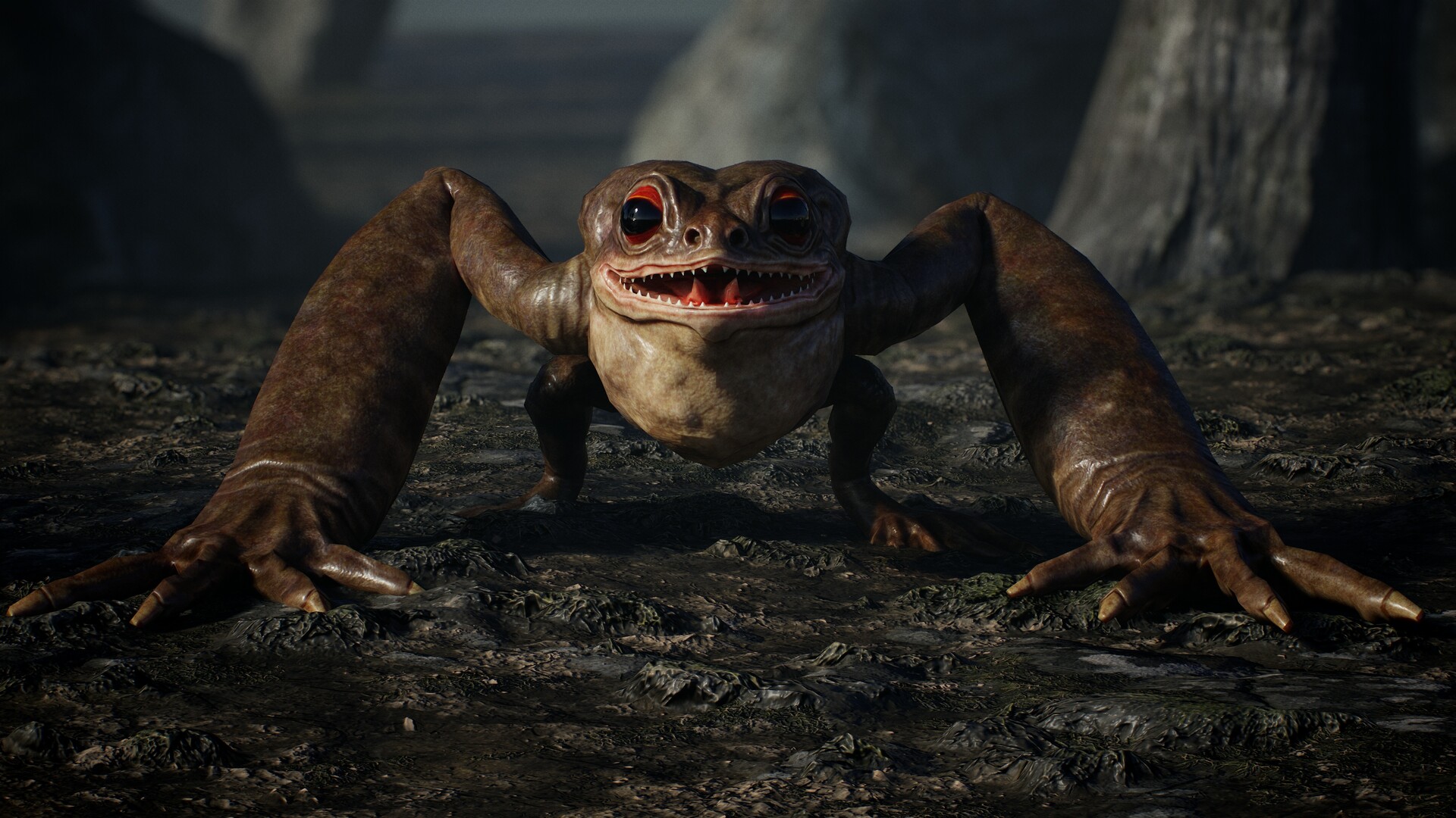 ArtStation - Fallout 4 CW: Point Lookout Frogs and Fireflys (Critters)