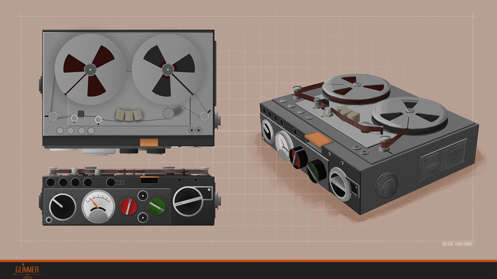 Benoit Trnb Tape Recorder