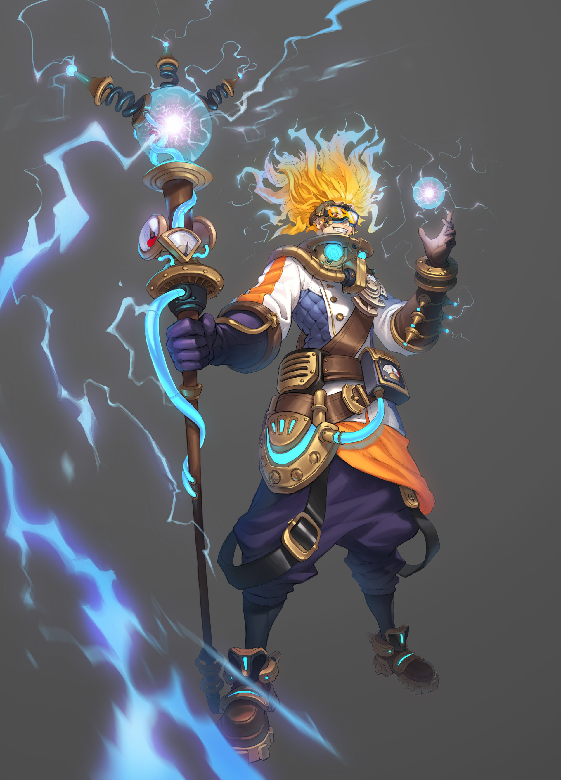 ArtStation Electrical Wizard