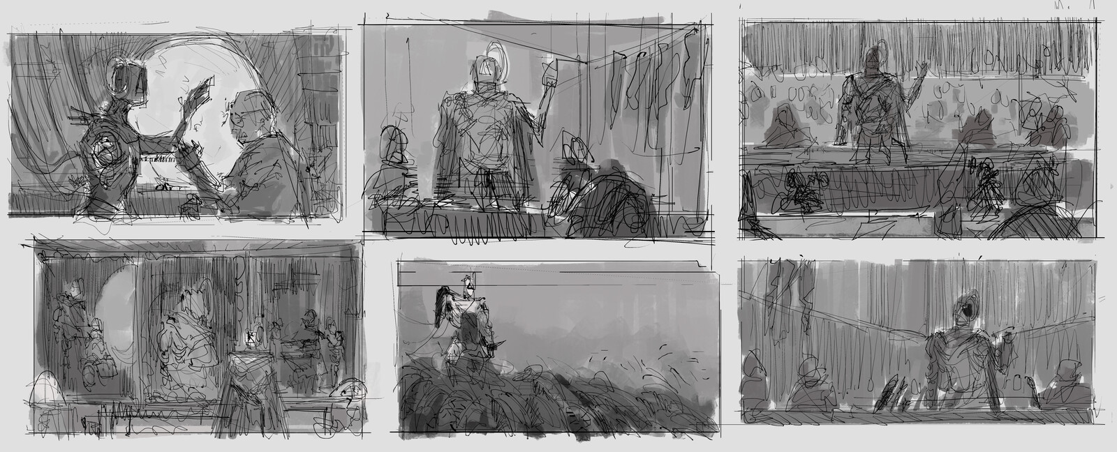sketches. 