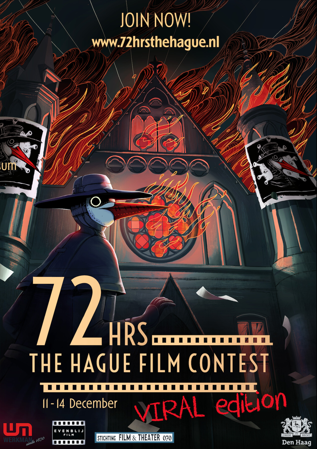 Artstation 72 Hrs Film Festival Poster Design And Animated Logo Design Robin Raaphorst Artstation 72 Hrs Film Festival Poster Design And Animated Logo Design Robin Raaphorst