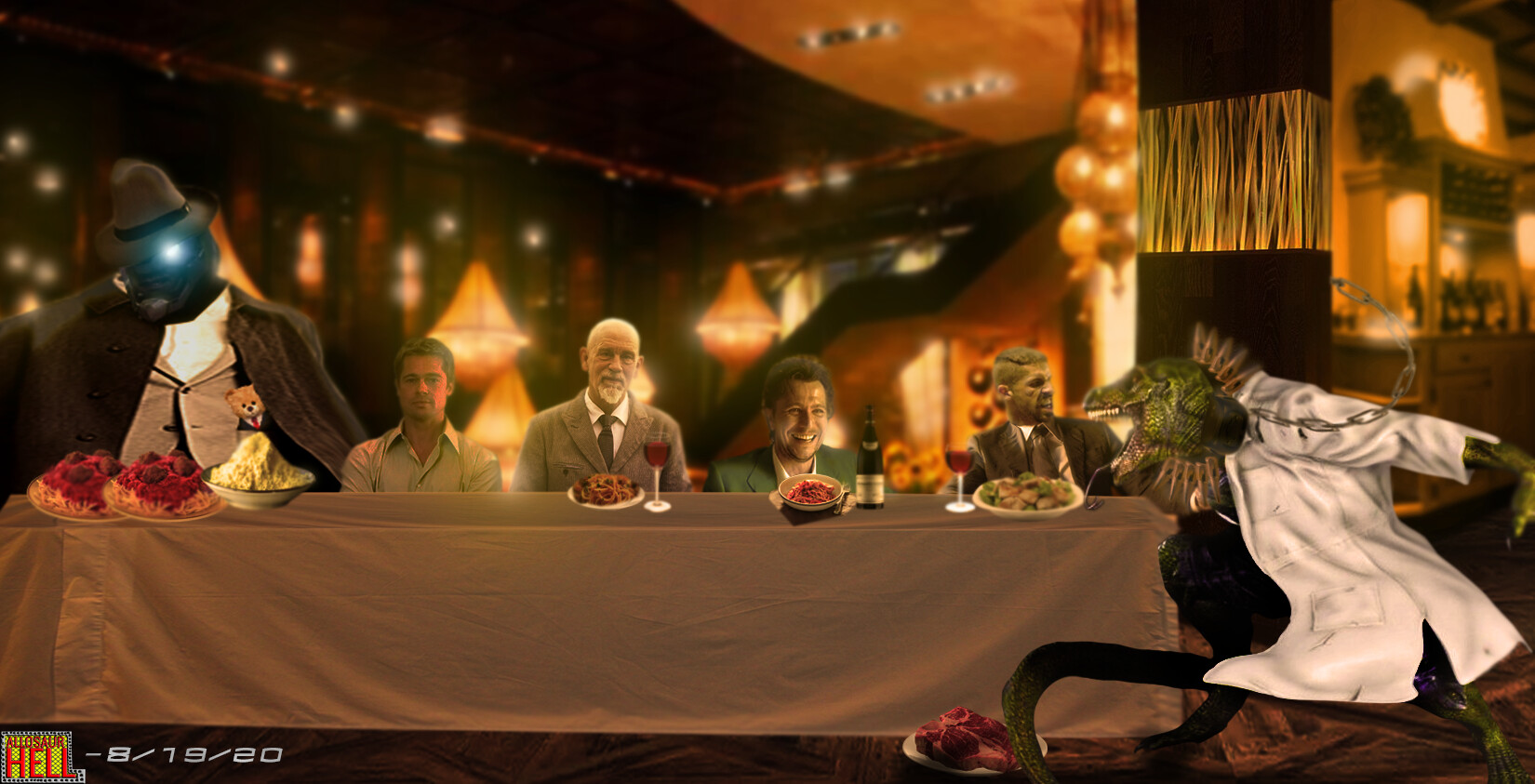 ArtStation - The Last Supper of The Sinister Six