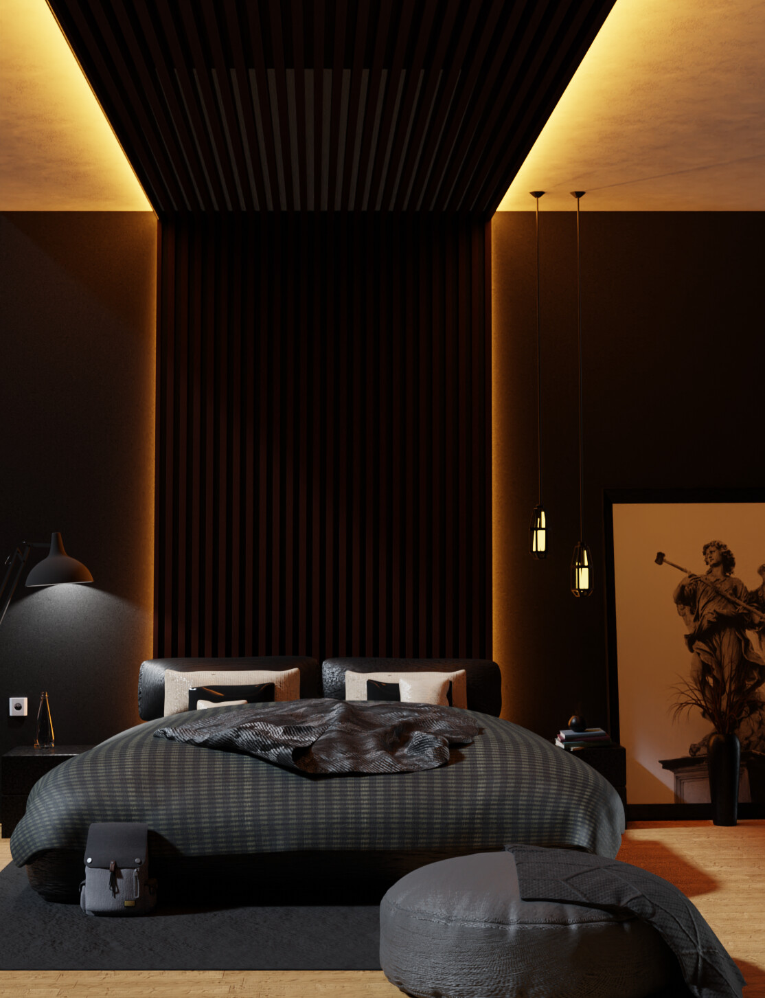 Dark theme rooms new arrivals