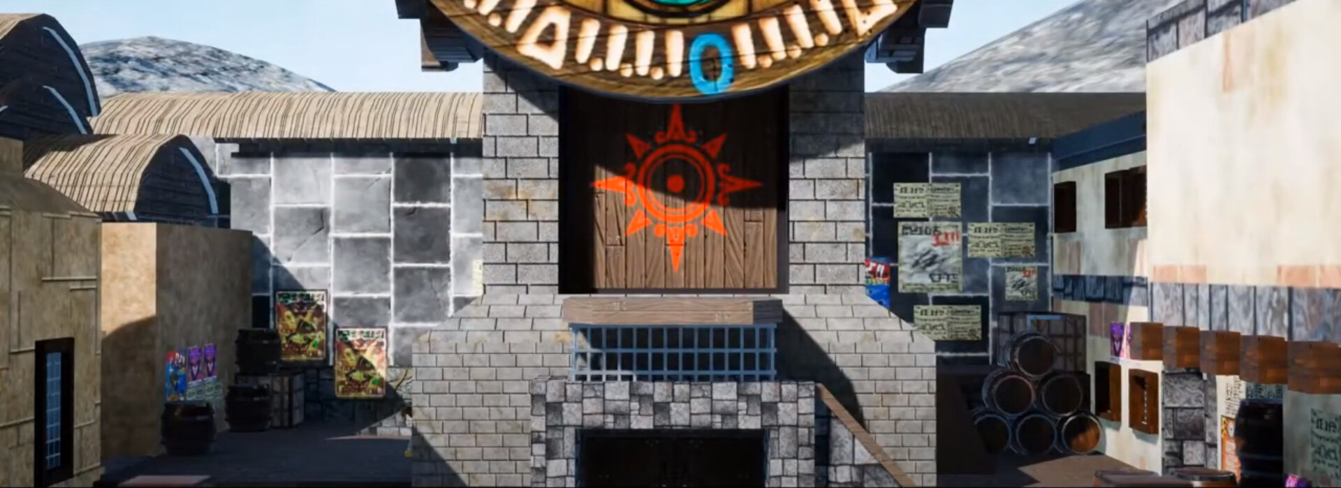 ArtStation - Clock Town - Zelda Majora's Mask