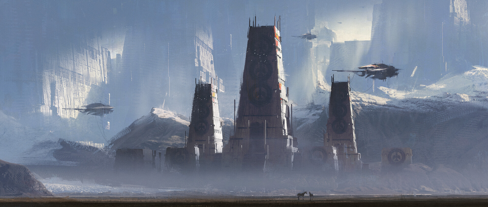 ArtStation - Ancient Yi wasteland science fiction-Concept setting of ...