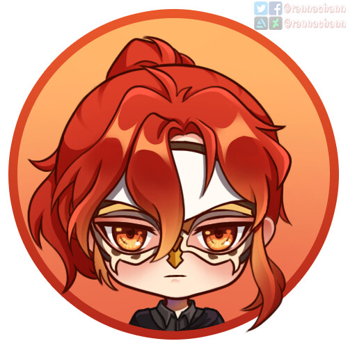 Artstation Genshin Impact Diluc From Manga Rannachann