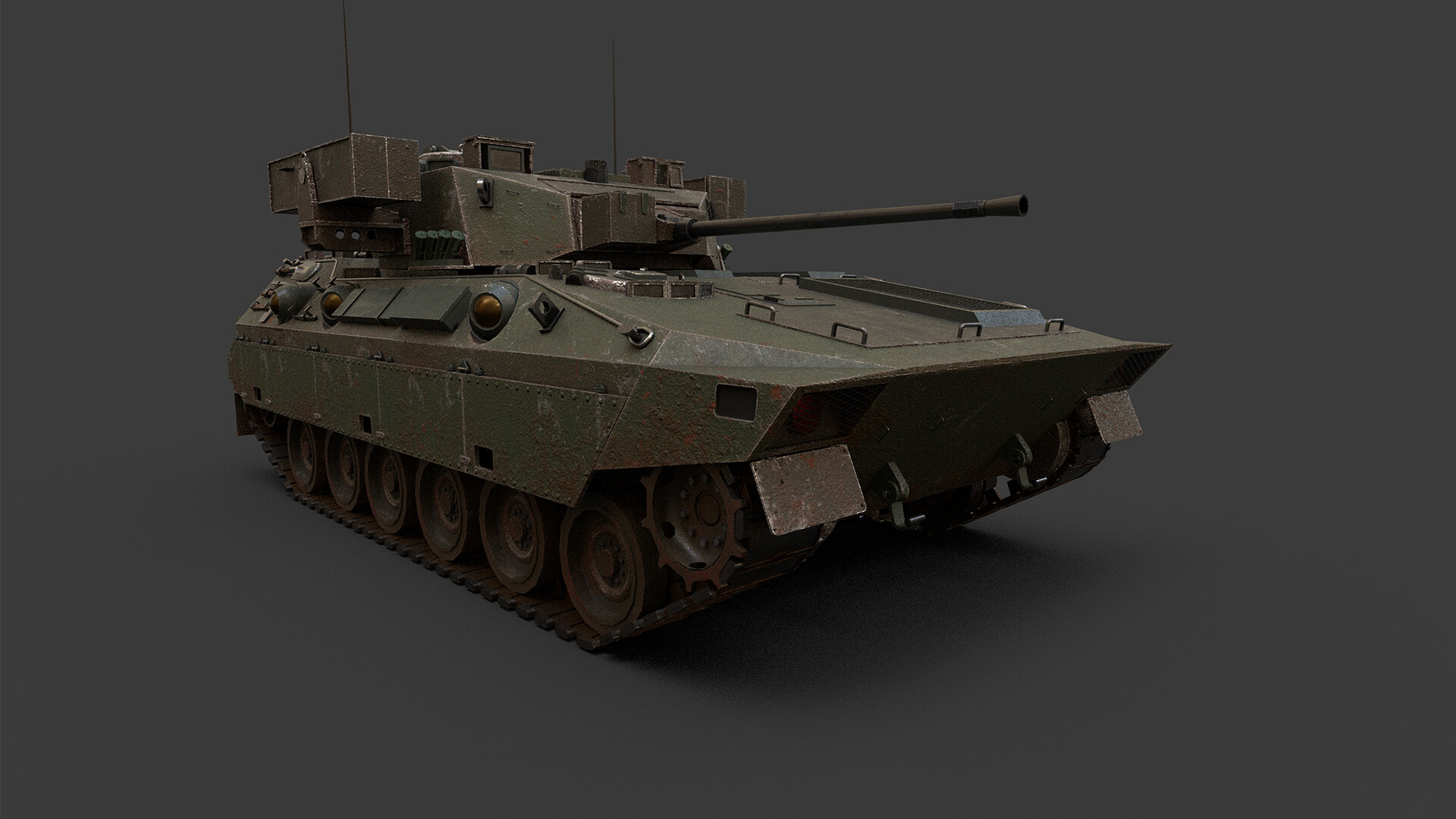 ArtStation - Tank-3D model