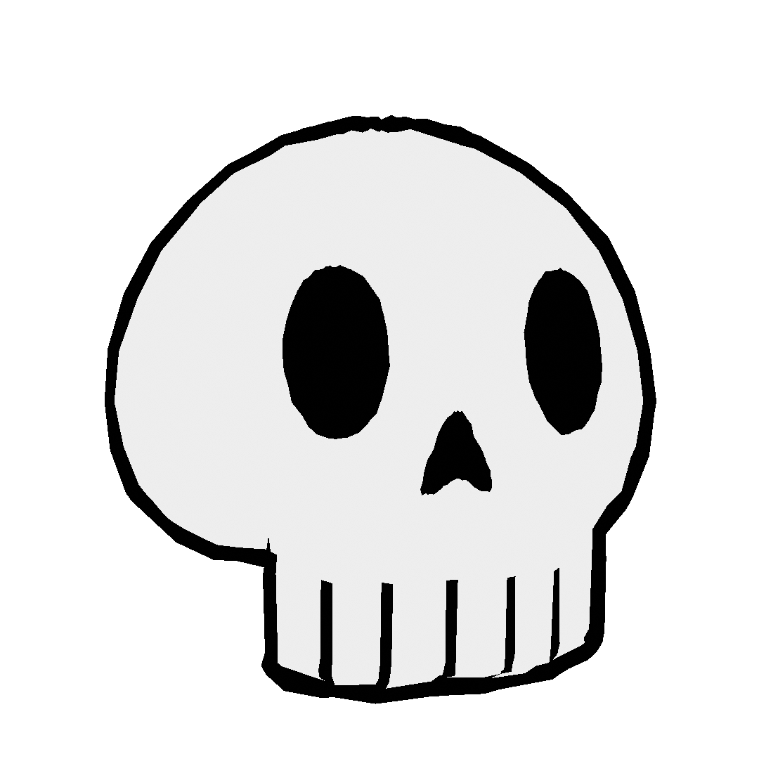 ArtStation - Simply Skull! (Gif)