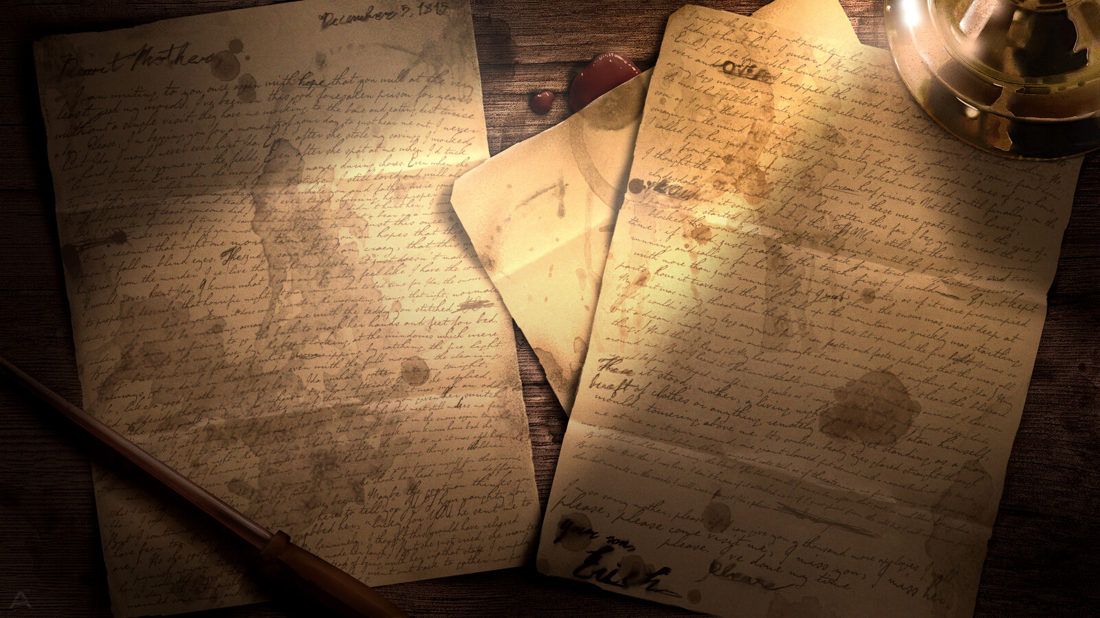 Letter in the description