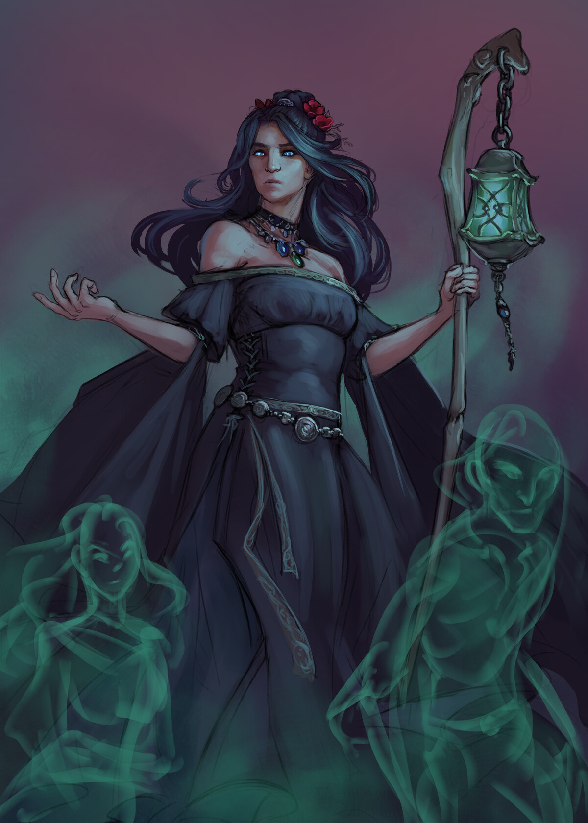 Death Goddess by Linda Lithén r/ImaginaryImmortals