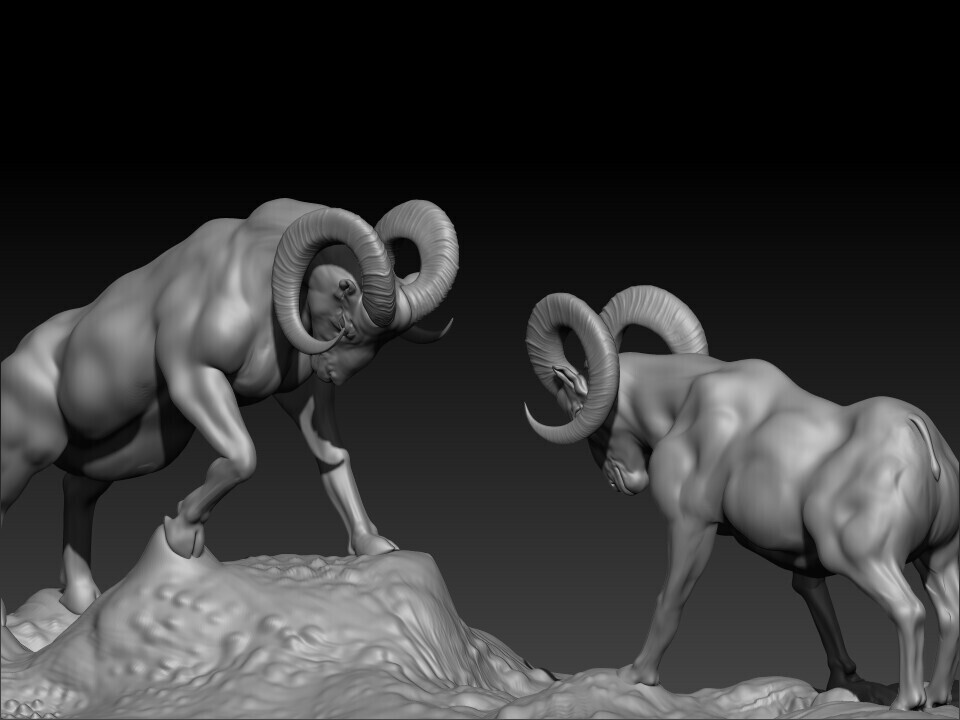 artstation character sculpting big