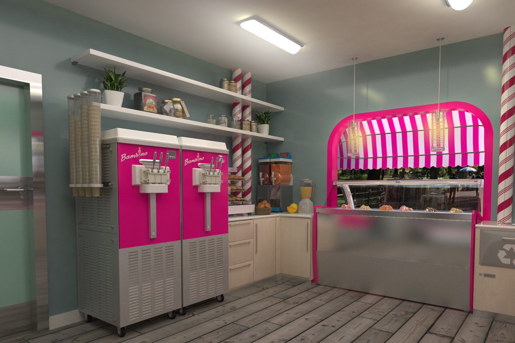 Ice Cream Shop Design  Restaurant Design 360