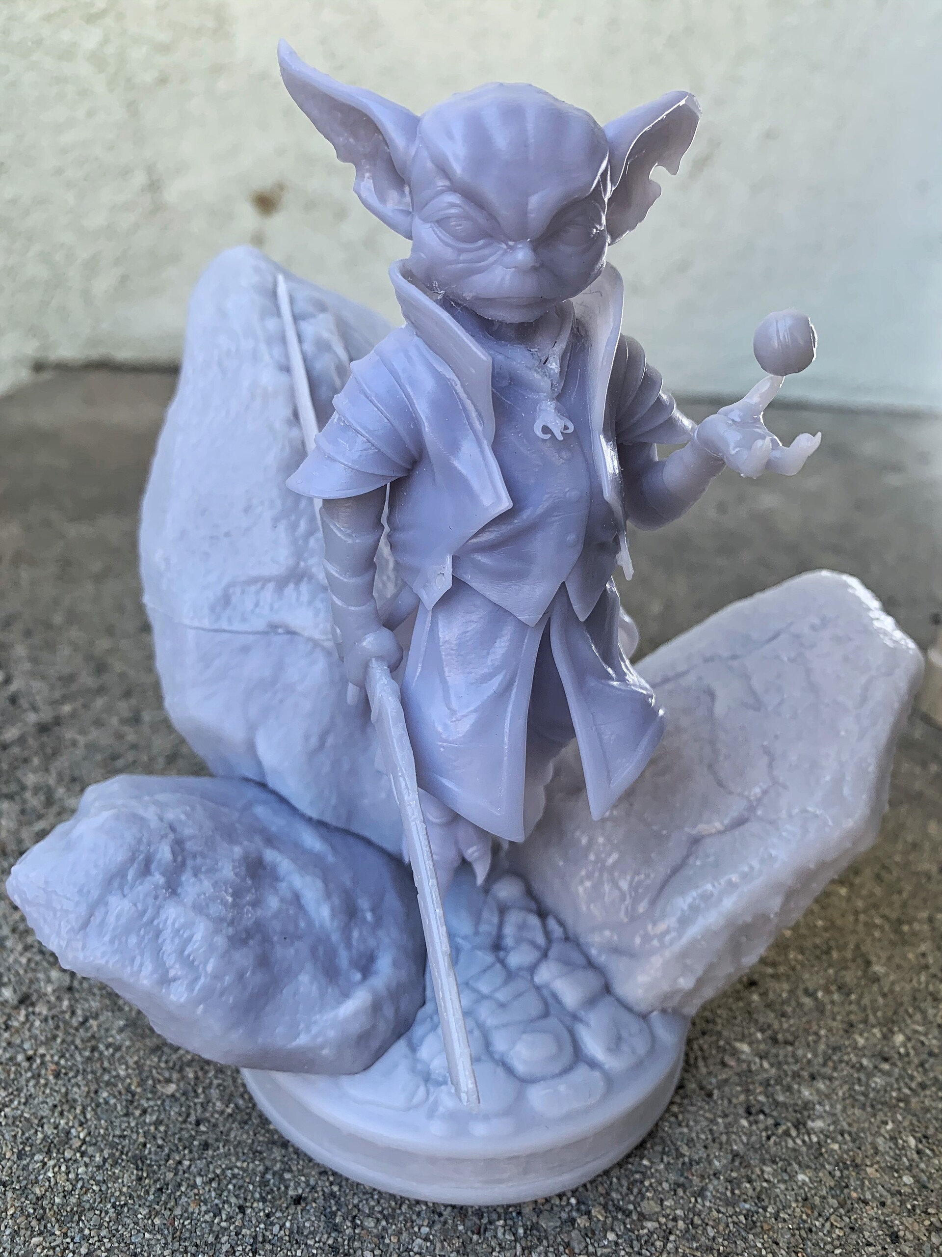 grogu sculpture