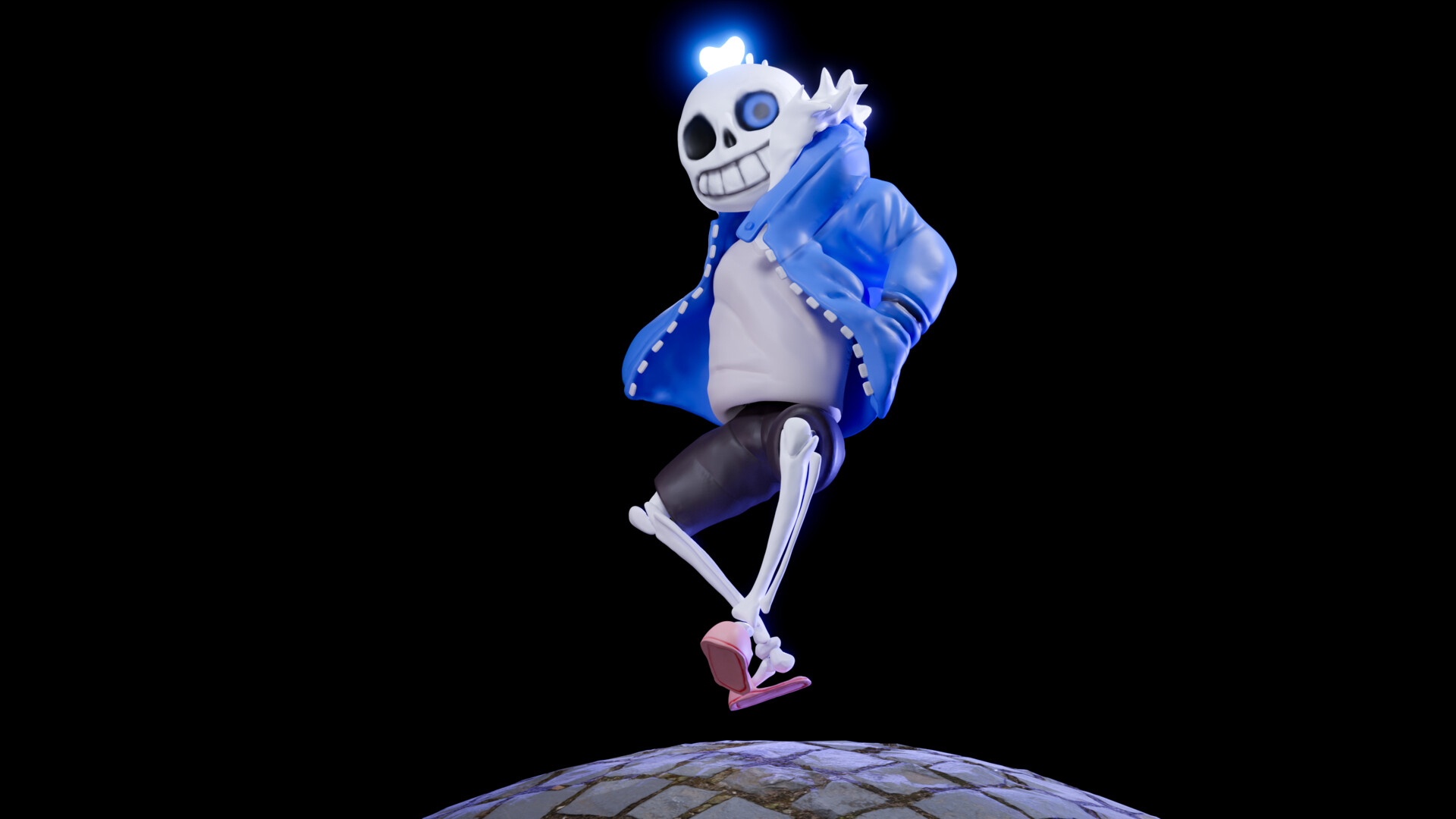 ArtStation - FAN ART-Undertale-Sans