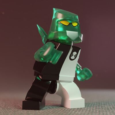 ArtStation Lego Ben 10 Lego Humungousaur