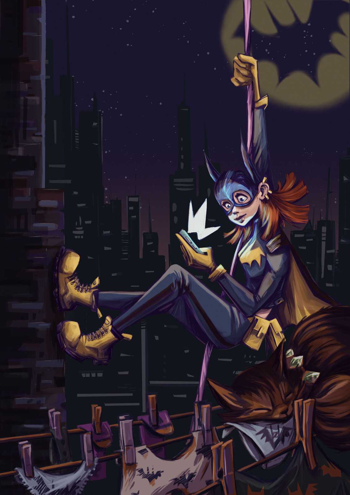 Purrrfect crime- Batgirl