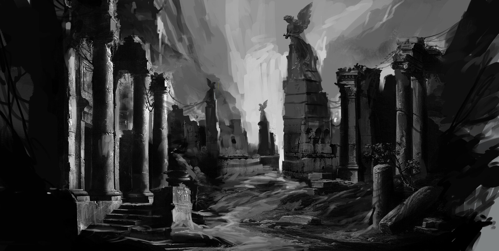 place for war wolf B&amp;W