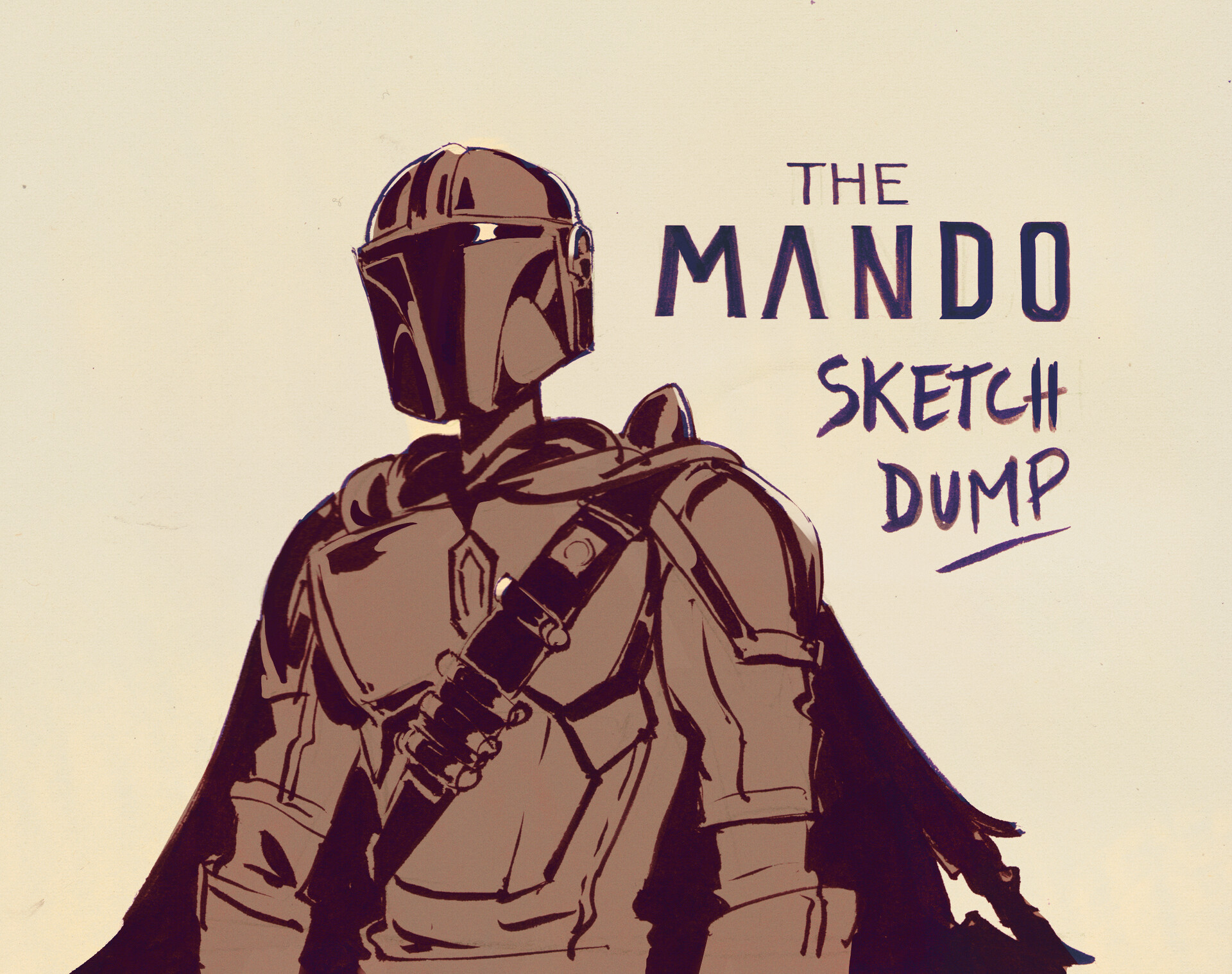 ArtStation - The Mandalorian Season 2 / Sketch Dump