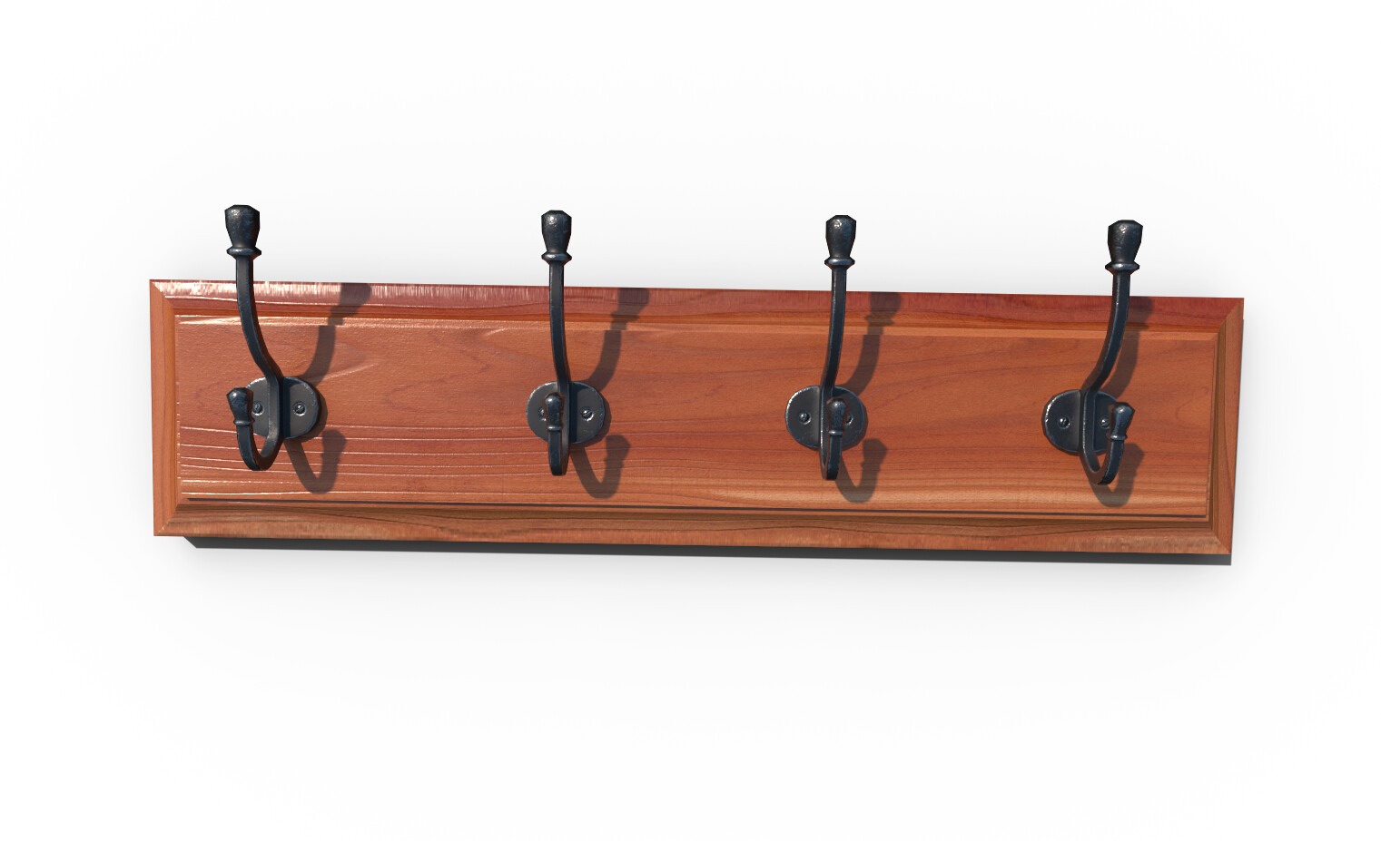 ArtStation Coat rack render