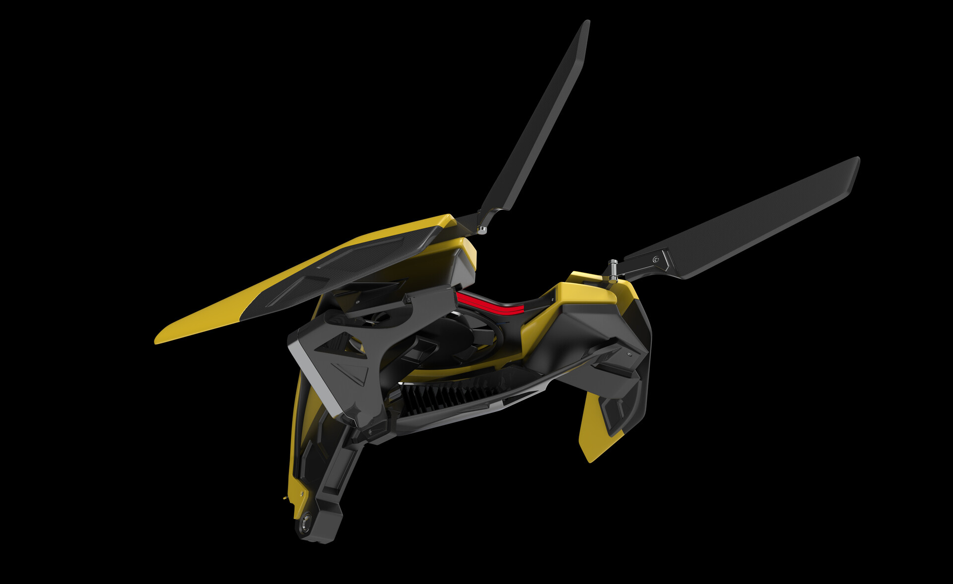 Artstation 3d Concept Drone Oleg Ovigon