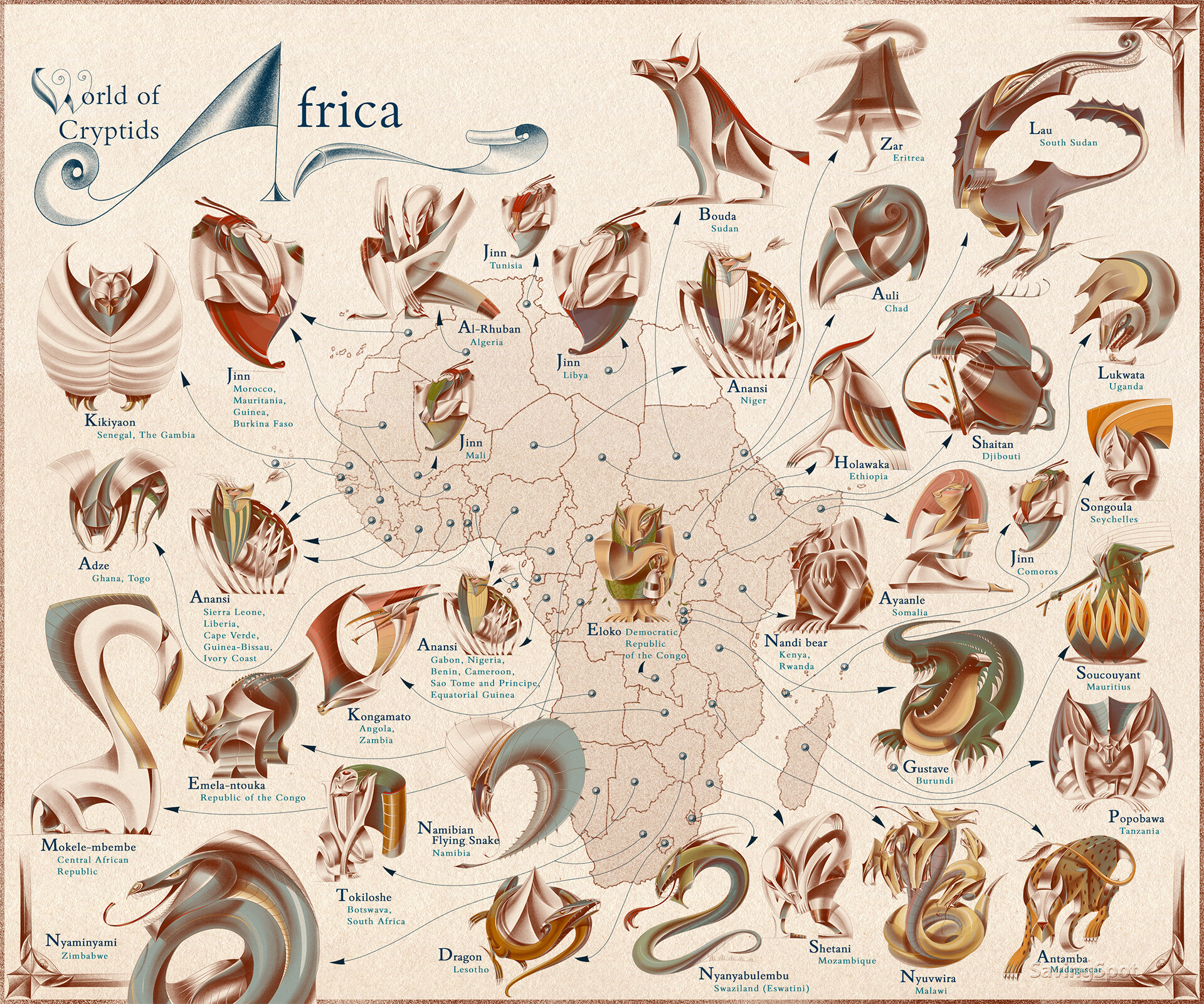 Artstation - World Of Cryptids