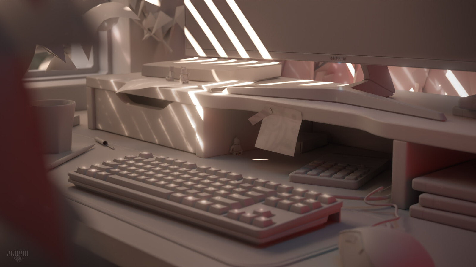 modifiedclay render of scene
