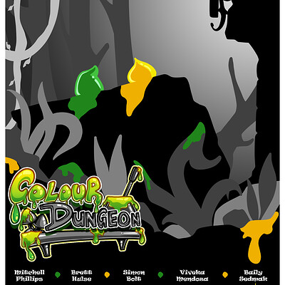 Viveka mendoza colour dungeon poster