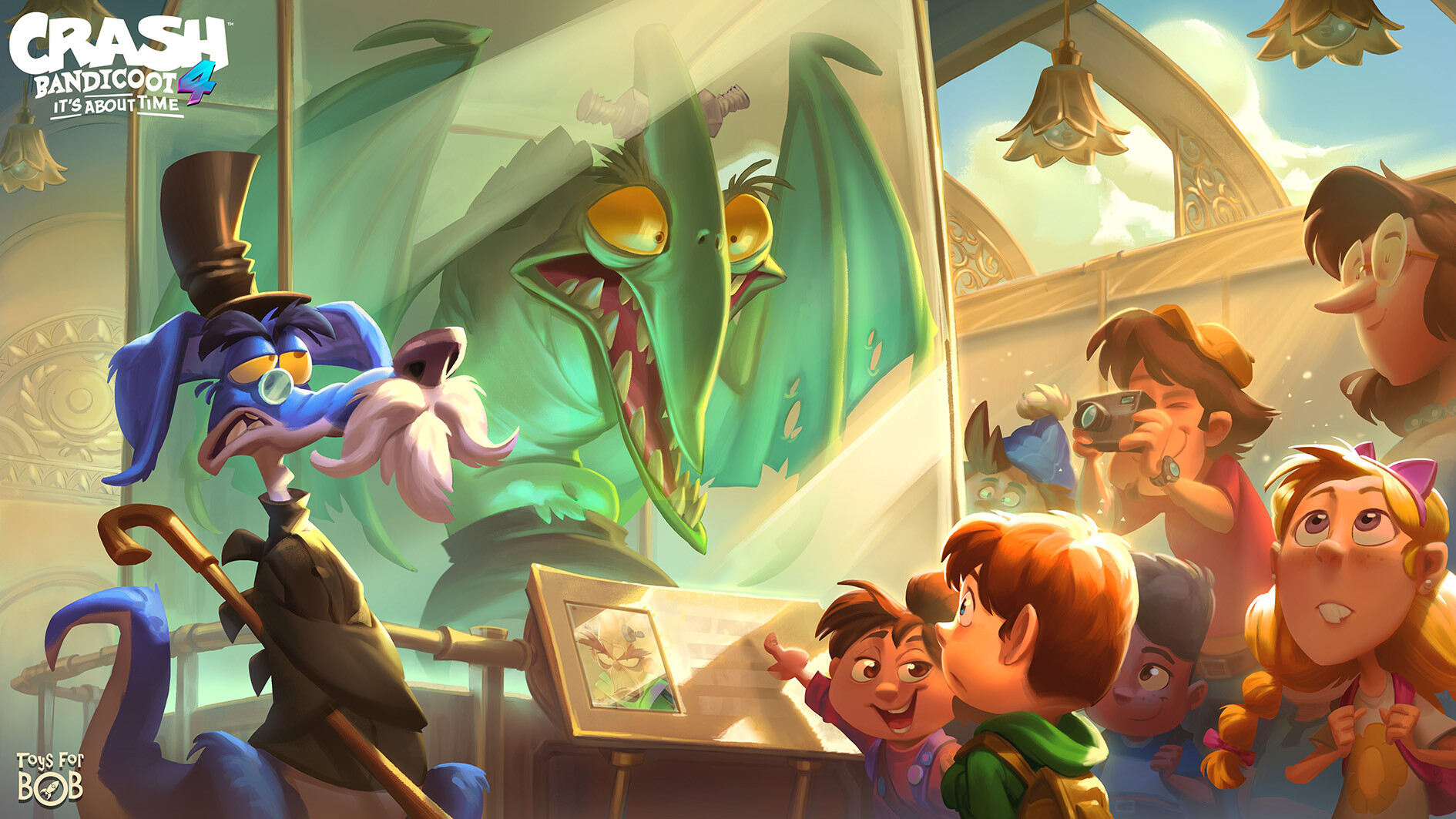 CRASTY ARTWORK 原画 Nicola Saviori - Crash 4 it's about time Artworks