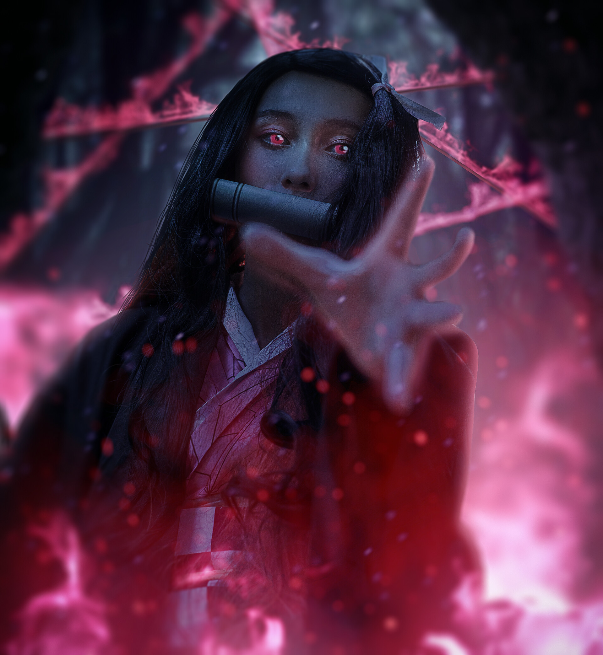 Emmanuel Nguyen Live Action Demon Slayer Nezuko Design