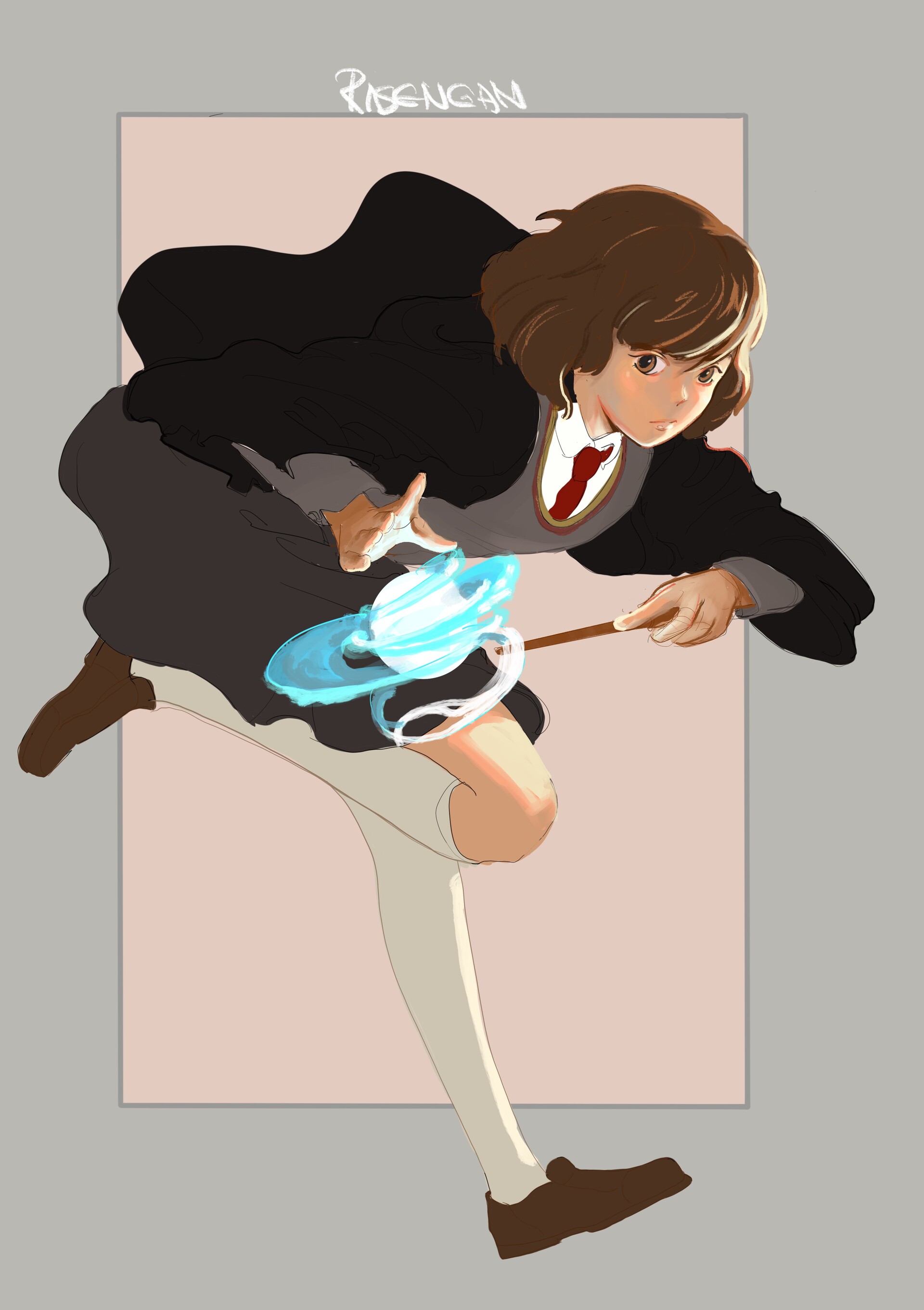 ArtStation - anime mage concept