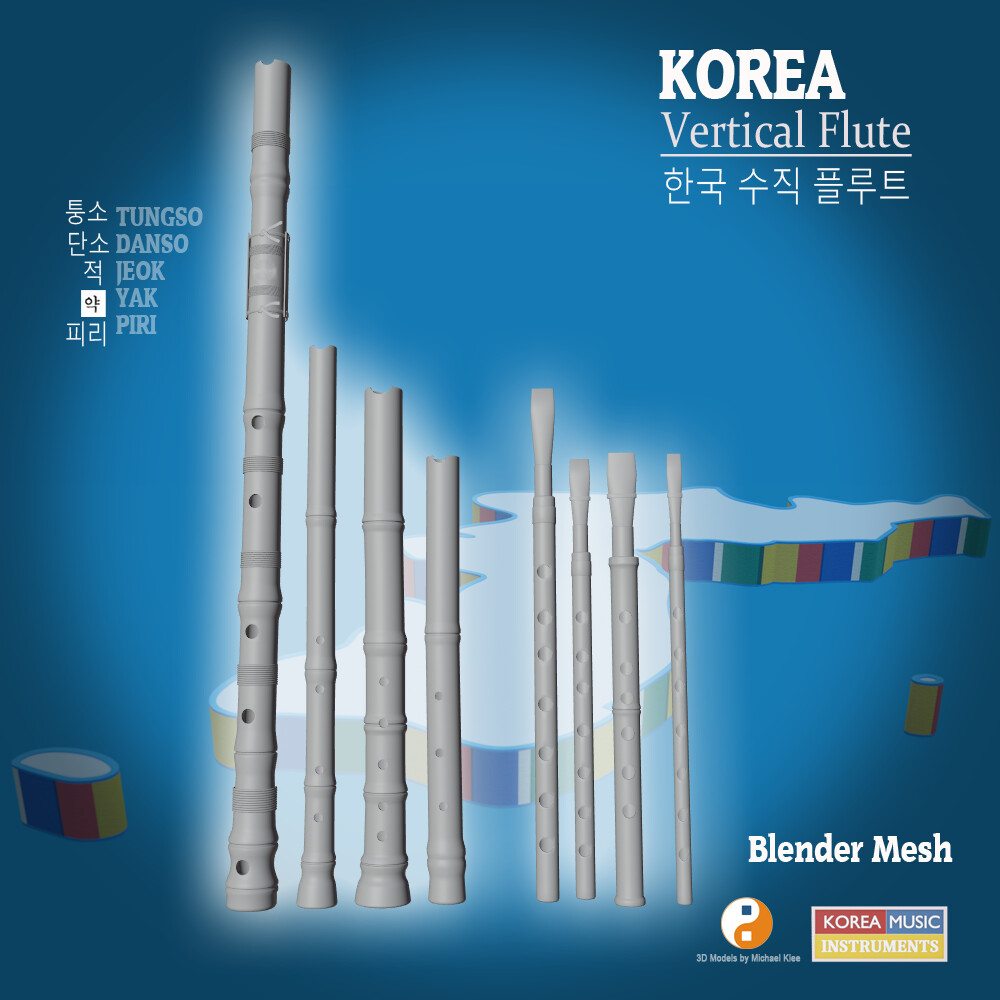 Korean Vertical Flute Mesh