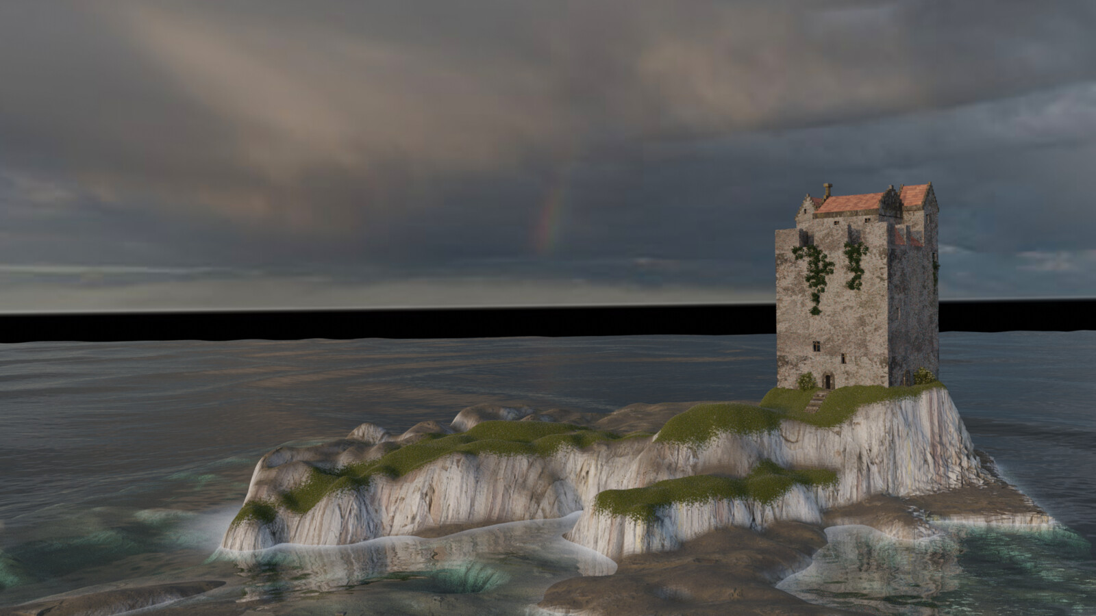 Castle Render 3 - scaling is difficult