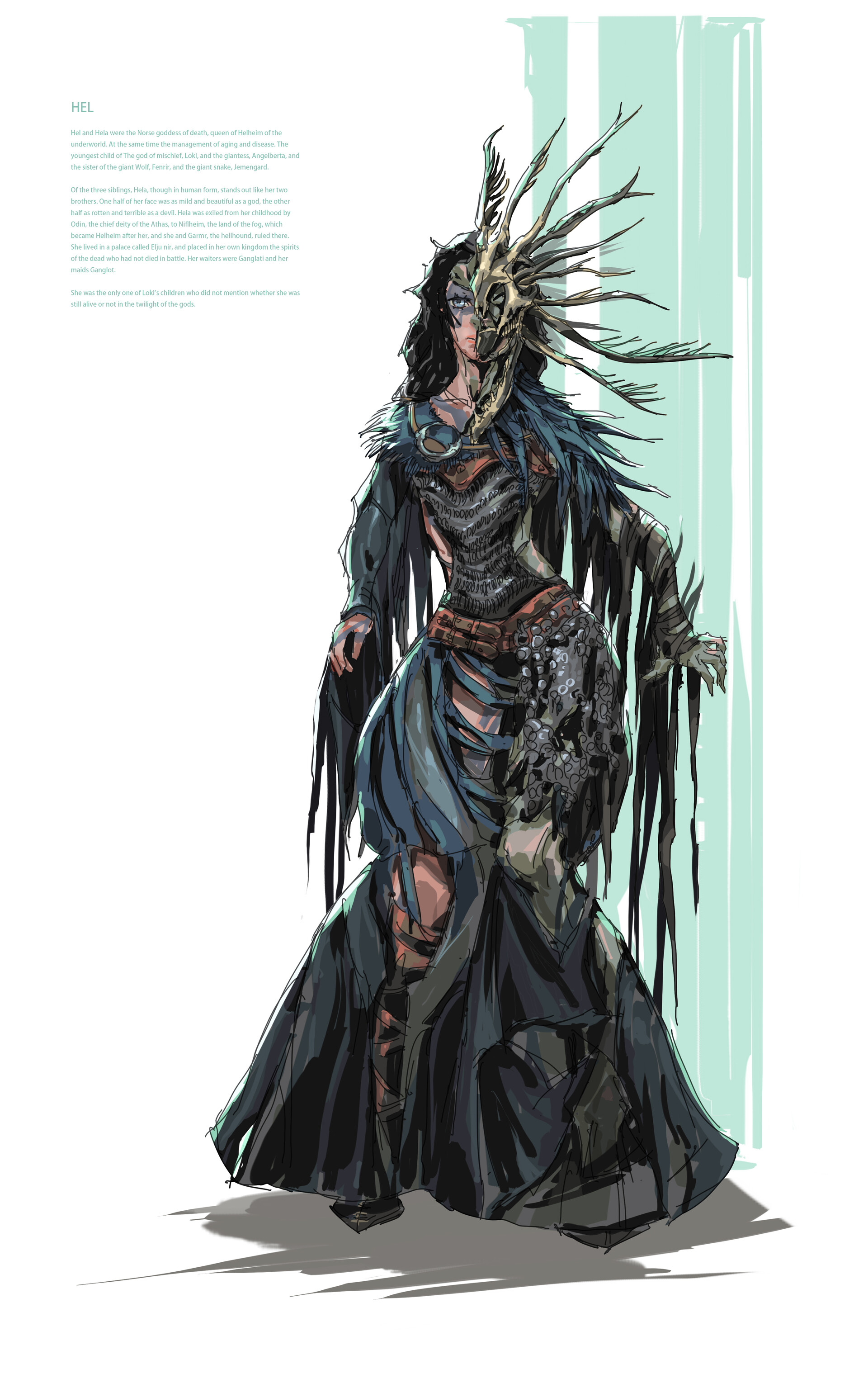 Zaki Zou Viking Mortal Version Of The Nordic Gods 北欧诸神的维京人凡人版本