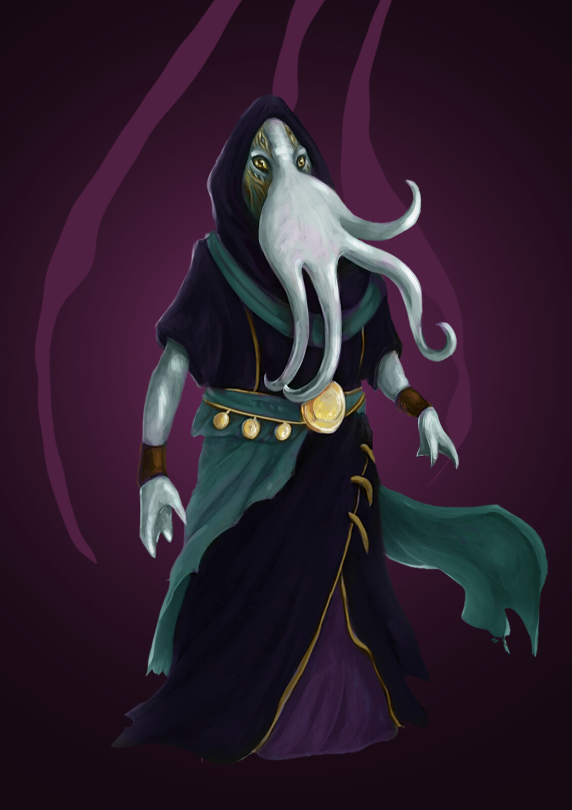 MIND FLAYER - CHARACTER DESIGN