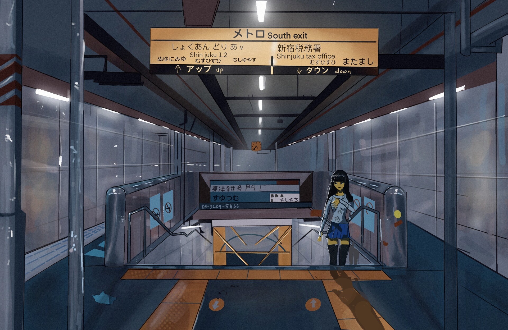 Artstation Shinjuku Nights Sharan Menon Artstation Shinjuku Nights Sharan Menon